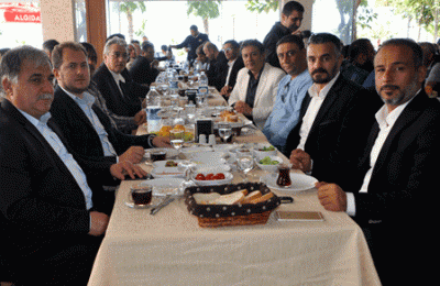 ŞAHİN ÜYELERİ İLE BULUŞMAYA DEVAM EDİYOR