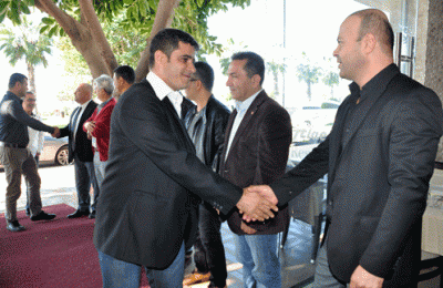 ŞAHİN ÜYELERİ İLE BULUŞMAYA DEVAM EDİYOR