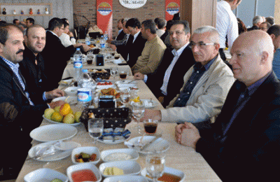 ŞAHİN ÜYELERİ İLE BULUŞMAYA DEVAM EDİYOR