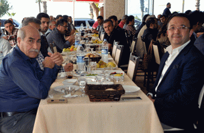 ŞAHİN ÜYELERİ İLE BULUŞMAYA DEVAM EDİYOR