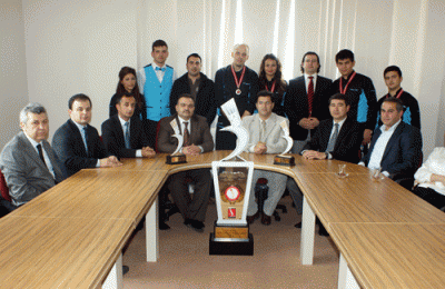 ALTSO YÖNETİMİ ALTSO MYOYU TEBRİK ETTİ