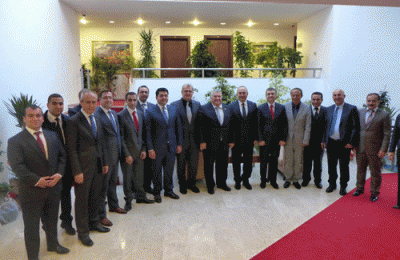 ALANYADAN BAKAN ÇAVUŞOĞLUNA İLK HEYET