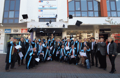 EMLAK DANIŞMANLIĞI KURSU SERTİFİKA TÖRENİ YAPILDI