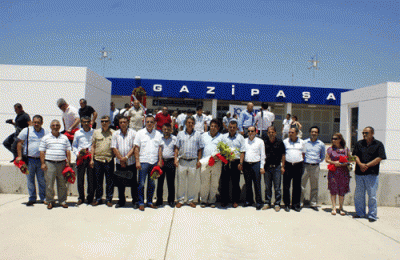 RÜYA SONUNDA GERÇEKLEŞTİ& İLK UÇAK GAZİPAŞA’YA İNDİ