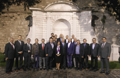 ALTSO HEYETİ BÜYÜKELÇİ AKİL’İN RESEPSİYONUNA KATILDI