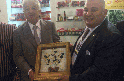 BÜYÜKELÇİ AKİL’DEN ALTSO STANDINA ZİYARET