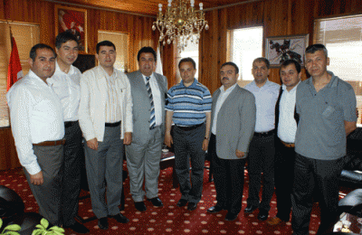 BATI BELDE BELEDİYELERİNE ZİYARET