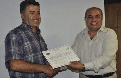 SERTİFİKALARINI ALIP, KEP ATTILAR