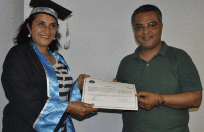 SERTİFİKALARINI ALIP, KEP ATTILAR