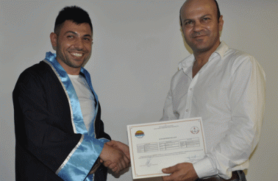 SERTİFİKALARINI ALIP, KEP ATTILAR