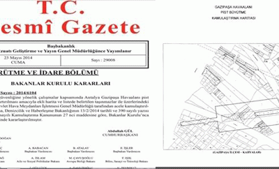 ŞAHİN’DEN GAZİPAŞA TEŞEKKÜRÜ