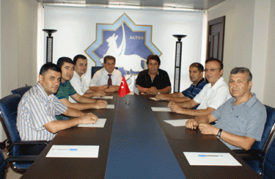 KAYMAKAM DOĞAN DAN ALTSO YA TEŞEKKÜR ZİYARETİ