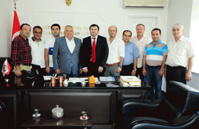 KAYMAKAM TANRISEVEN’E ALTSO YÖNETİMİNDEN ‘HAYIRLI OLSUN’ ZİYARETİ