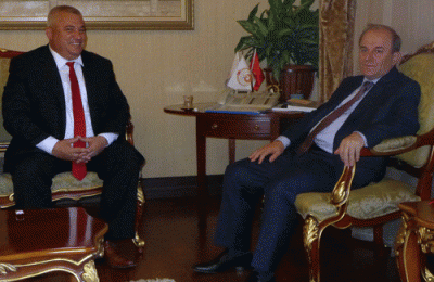 ALTSO, VALİ ÖZTÜRKÜN KONUĞUYDU