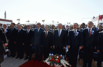 ULAŞTIRMA BAKANI BİNALİ YILDIRIM ALANYADAYDI