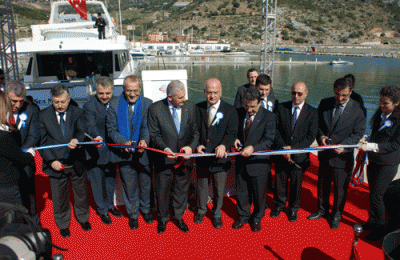 ULAŞTIRMA BAKANI BİNALİ YILDIRIM ALANYADAYDI