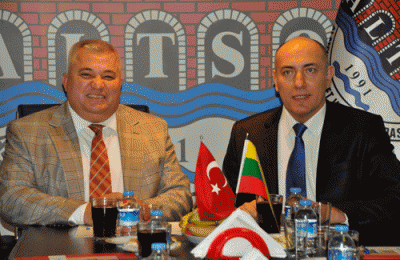 LİTVANYA BÜYÜKELÇİSİ KUDZMANAS’TAN ALTSO’YA ZİYARET