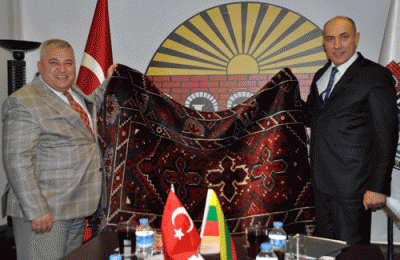 LİTVANYA BÜYÜKELÇİSİ KUDZMANAS’TAN ALTSO’YA ZİYARET