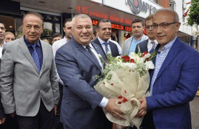 LÜTFİ ELVAN, ALTSO’DA TOPLANTIYA KATILDI