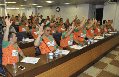 ALTSO MECLİSİ TURUNCU-YEŞİL