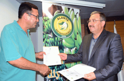 İYİ TARIM UYGULAMALARI SERTİFİKA TÖRENİ YAPILDI