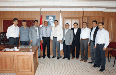 BATI BELDE BELEDİYELERİNE ZİYARET