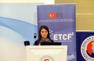 AB-TÜRKİYE ODALAR FORUMU II PROJE  TOPLANTISINA KATILDIK