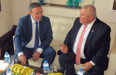 REKTÖR KURTCEPHE DEN ALTSO YÖNETİMİ NE HAYIRLI OLSUN ZİYARETİ