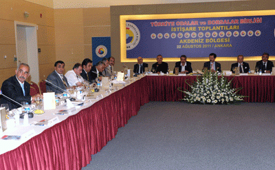 BAŞKANIMIZ AYDOĞAN İSTİŞARE TOPLANTISINA KATILDI