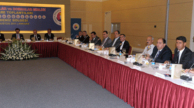 BAŞKANIMIZ AYDOĞAN İSTİŞARE TOPLANTISINA KATILDI