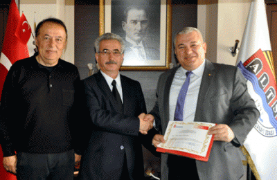 ALTSO BAŞKANI ŞAHİN’E VERGİ TEŞEKKÜRÜ