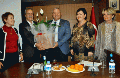 YABANCILAR MECLİSİ’NDEN BAŞKAN ŞAHİN’E BÜRO TEŞEKKÜRÜ