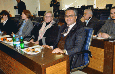 YABANCILAR MECLİSİ’NDEN BAŞKAN ŞAHİN’E BÜRO TEŞEKKÜRÜ