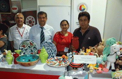 YÖRESEL ÜRÜNLERİMİZ SERGİLENİYOR