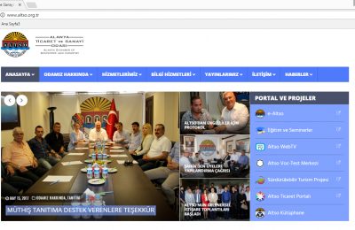 ALTSO’NUN WEB SİTESİ YENİLENDİ