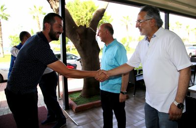 PRESIDENT ŞAHIN MEET WITH TOURISM PROFESSIONALS