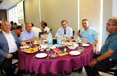 PRESIDENT ŞAHIN MEET WITH TOURISM PROFESSIONALS