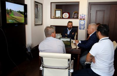 ALTSO BAŞKANI ŞAHİN, GOLF SAHALARI İÇİN DÜĞMEYE BASTI