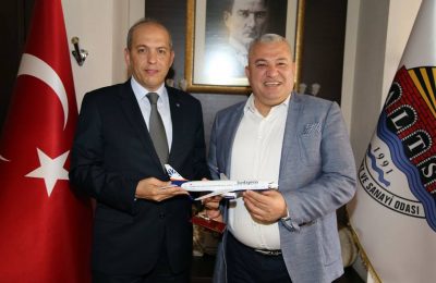 SUNEXPRESS’DEN ŞAHİN’E ZİYARET