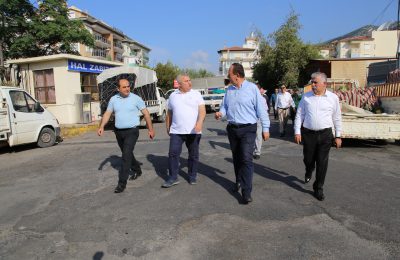 BAŞKAN ŞAHİN’DEN İLK TEŞEKKÜR ZİYARETİ TOPTANCI HALİNE