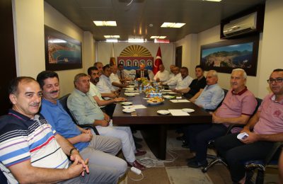 (Turkish) VERGİ DAİRESİ BAŞKANI ALTSO’DA ODA BAŞKANLARI İLE BULUŞTU