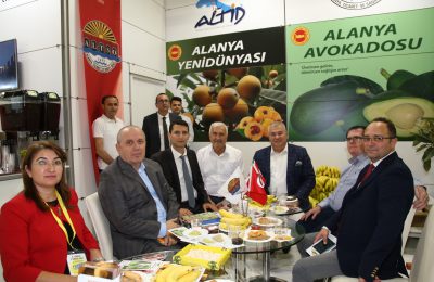 YÖREX YÖRESEL ÜRÜNLER FUARINA ALANYA DAMGASI