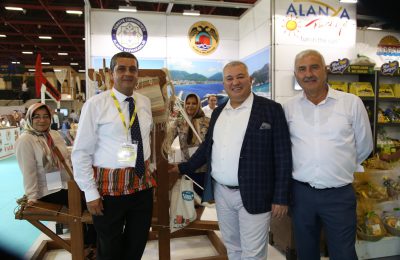 YÖREX YÖRESEL ÜRÜNLER FUARINA ALANYA DAMGASI
