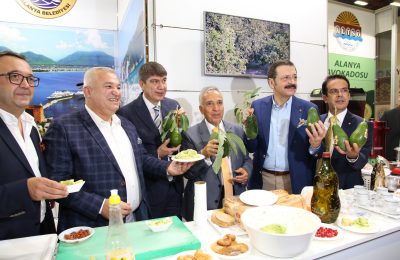 YÖREX YÖRESEL ÜRÜNLER FUARINA ALANYA DAMGASI