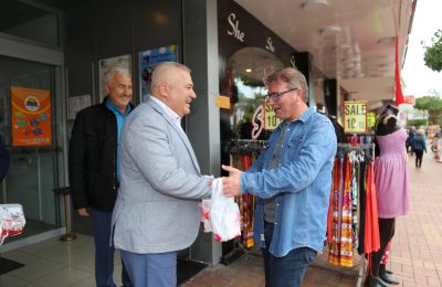 BAŞKAN ŞAHİN KANDİL SİMİDİ İKRAM ETTİ