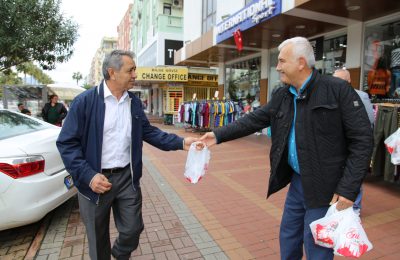 BAŞKAN ŞAHİN KANDİL SİMİDİ İKRAM ETTİ