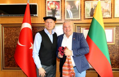 BÜYÜKELÇİ BRUZGA’DAN ŞAHİN’E ZİYARET