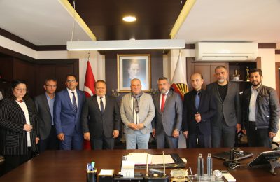 (Turkish) GÖKÇEOĞLU’NDAN BAŞKAN ŞAHİN’E ZİYARET