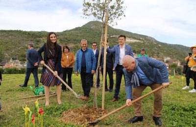 (Turkish) LİTVANLAR 30. BAĞIMSIZLIK YIL DÖNÜMÜNÜ MEŞE FİDANI DİKEREK KUTLADI