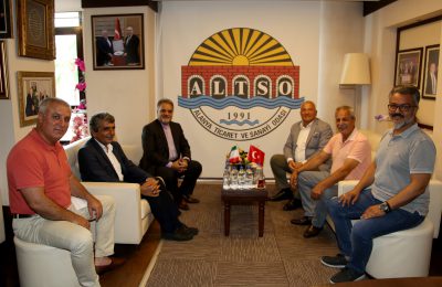 THE TOP-LEVEL OFFICIAL VISIT TO ALANYA FROM IRAN